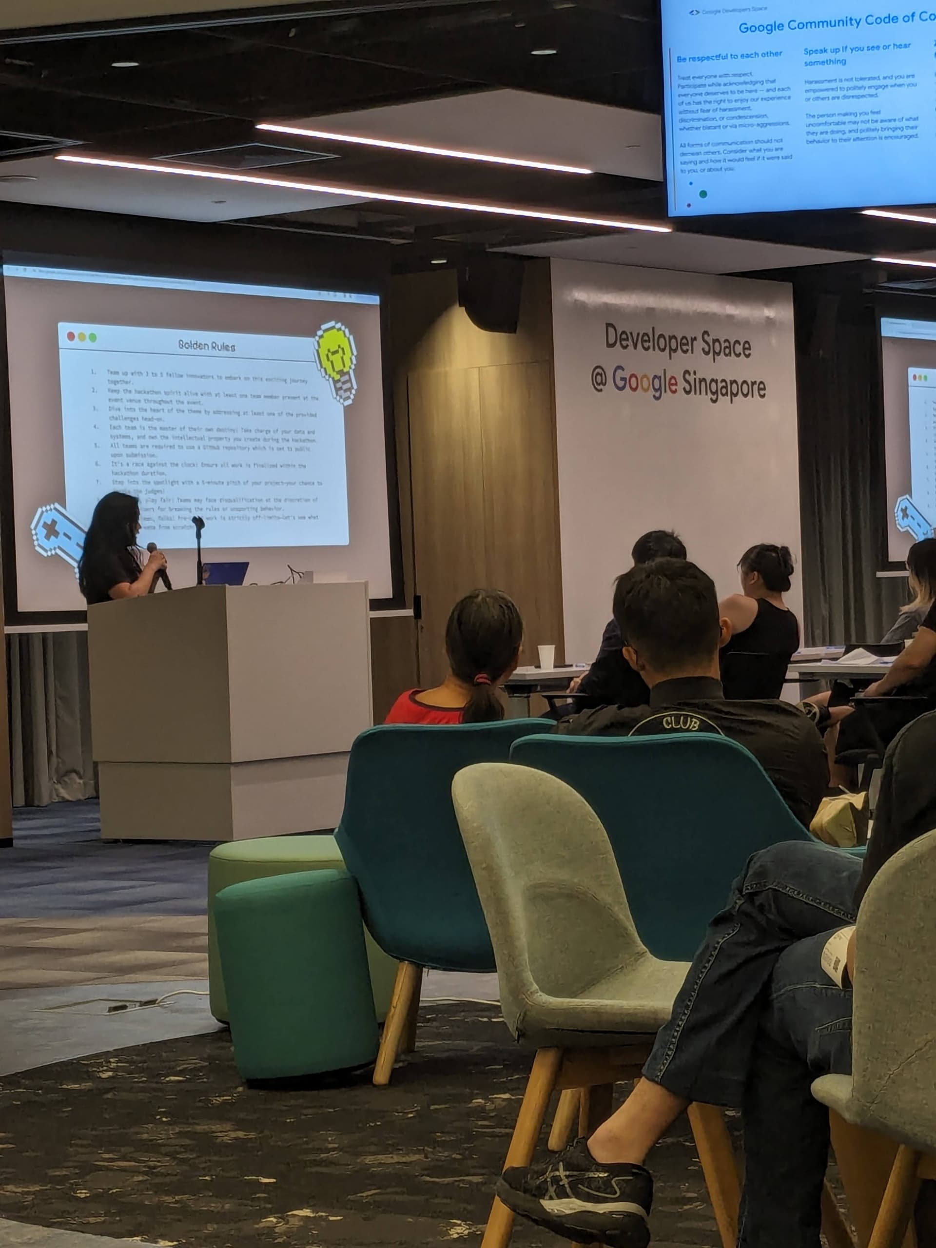 A picture of me eating prata.